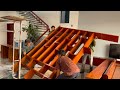 Ingenious Skill Woodworking MrVan // Latest Amazing Design Wood Partition Kitchen Room &amp; Living Room