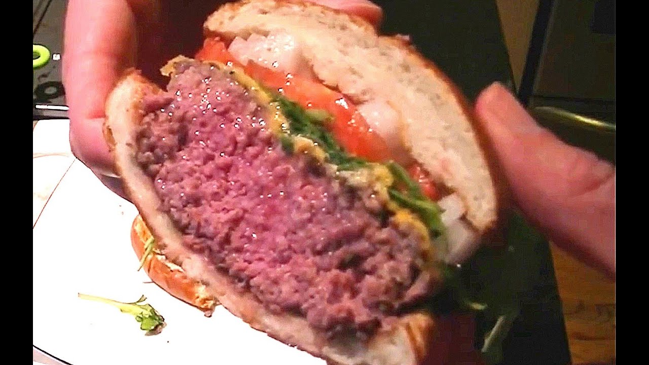 Burger Sous Vide Medium 1080p YouTube