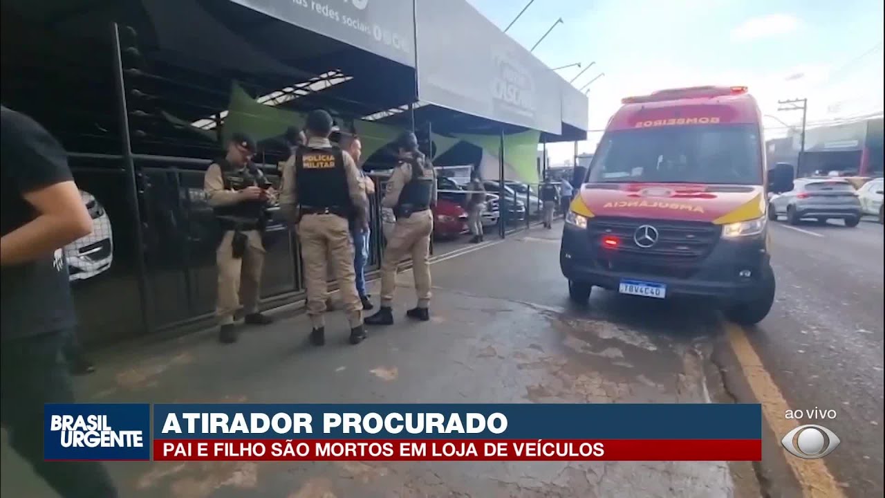 Pai e filho são mortos a tiros em loja de veículos em Cascavel