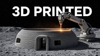 Scientists Are 3D Printing Buildings on the Moon — Using Nothing But Moon Dust