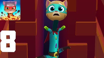 Talking Tom Hero Dash -  Gameplay Walkthrough Part 8 (Android, iOS Gameplay)