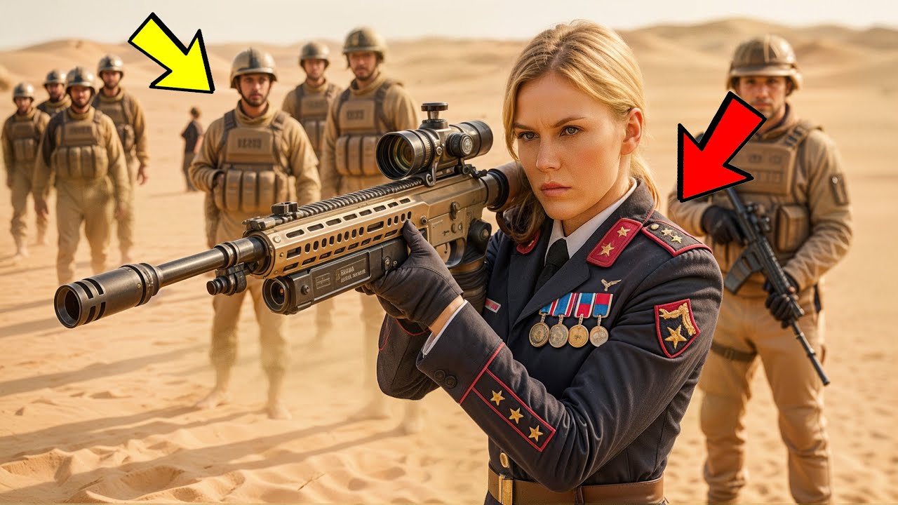 Sie gaben ihr zum Spaß ein Scharfschützengewehr dann gelang ihr auf 2950 Metern der Schuss ihres Leb