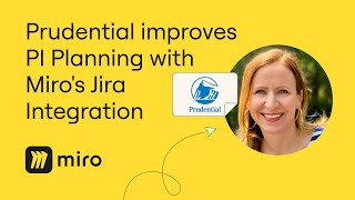 How Agile teams at Prudential accelerate PI planning with Miro's Jira integration