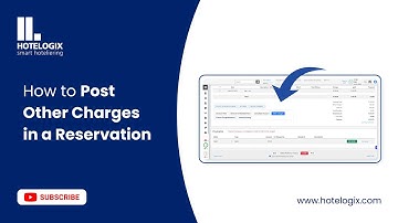 How to Post Other Charges in a Reservation | Hotel PMS Tutorial
