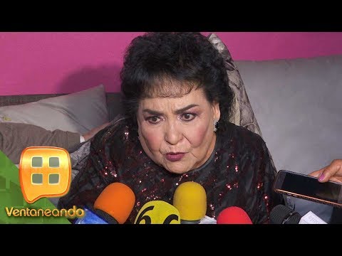 Vídeo: Carmen Salinas é Criticada Por Tirar Uma Foto Com Irina Baeva E Gabriel Soto