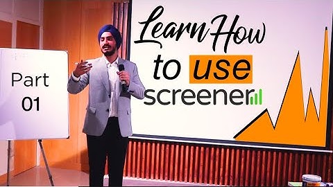 Learn how to use Screener.in for Stock Analysis  {PART 1}