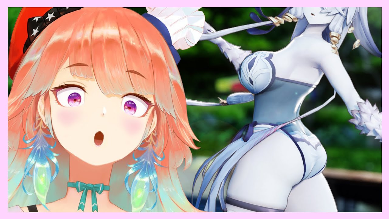 Kiara can't handle the THICCNESS...