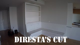 Here Jimmy DiResta has to create a built-in for what looks like a new, or newly-renovated, apartment. We get to see him go from 