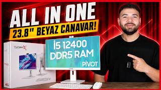 Kasa Yok, Kablo Yok 23.8 Masaüstü İşlemcili All In One Pc Deneyimi