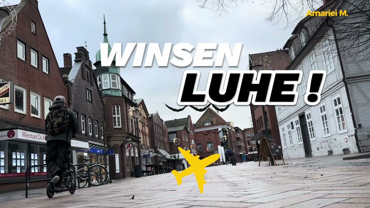 Stadt Winsen Luhe. 🌧️🏡.     •Amariei Marius