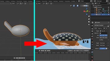 How to make turtle in blender 2.9  | Turtle Animation