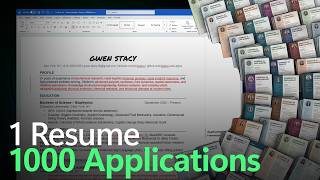 Bulk tailor your cover letters and resumes with AI (link in description!) | Unscripted Coding