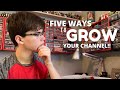 5 Ways to GROW Your LEGO YouTube Channel!