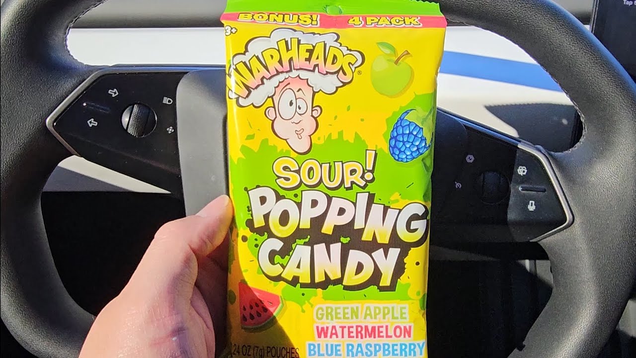 Dollar Tree Item Review Warheads Sour Popping Candy Green Apple ...