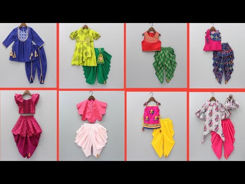 Latest Dhoti Dress Design for Baby Girl