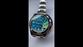 Restoration of a ROLEX-MILGAUSS 116400GV, Replace the nglace vert.