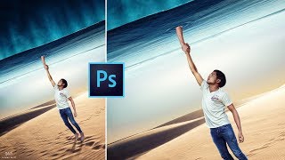 Desert Meets The Sea | Photoshop Manipulation Tutorials screenshot 4