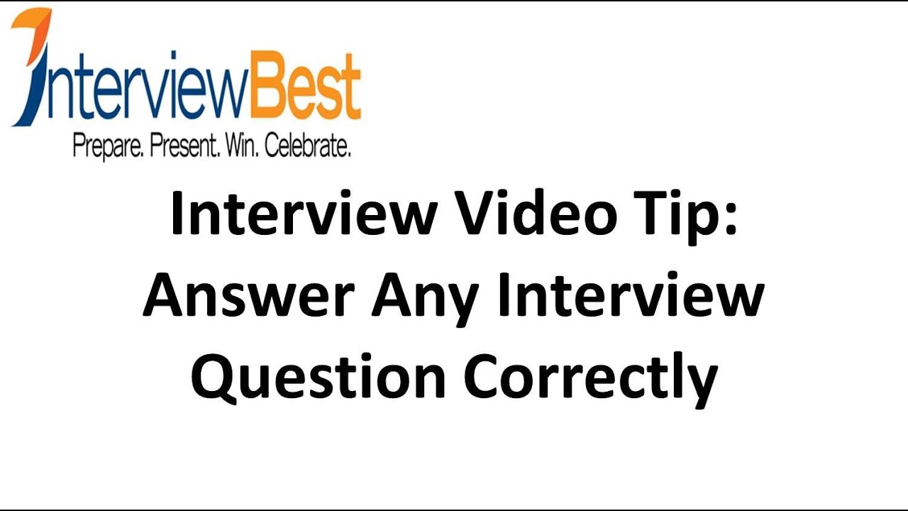 Job Interview Tips - Learn How to Answer Any Interview Question - Eric ...