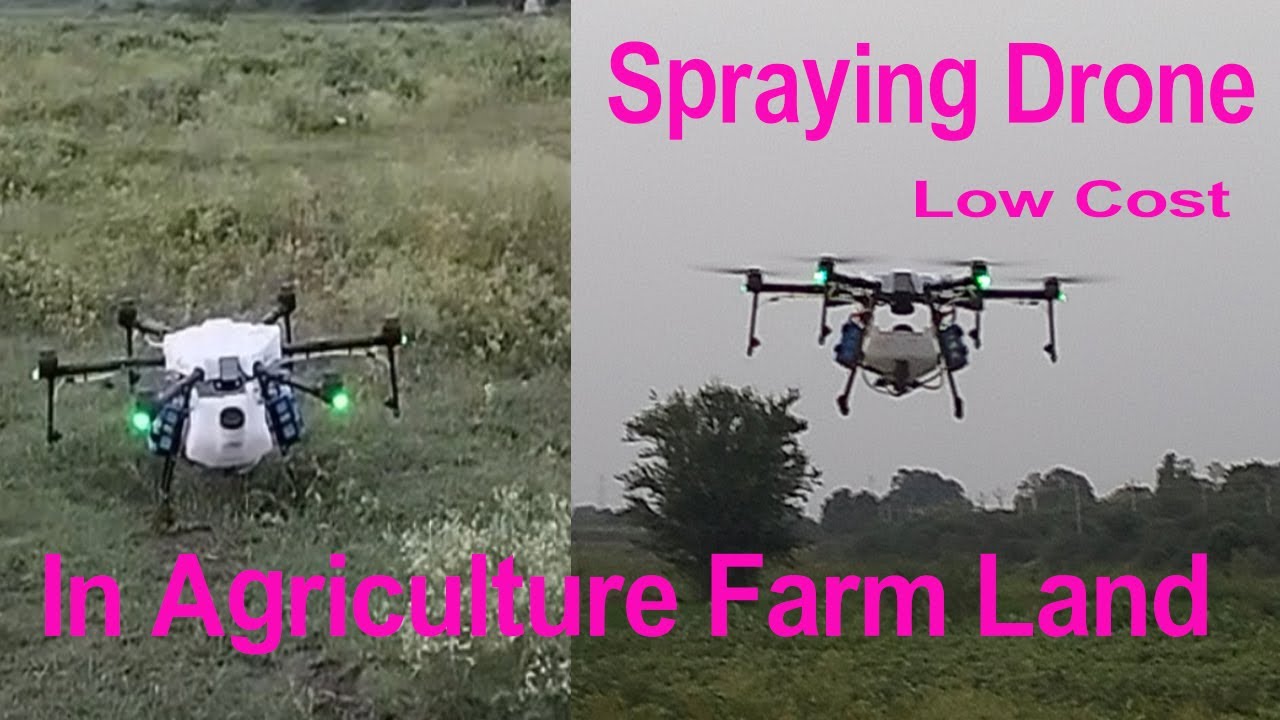 Agriculture Spraying Drone at Low Cost | How to Spray drone in Agriculture Farm Land