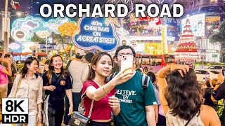 Orchard Road Christmas Lights Up 2023 | Singapore City Christmas Walk 🇸🇬🎄😍