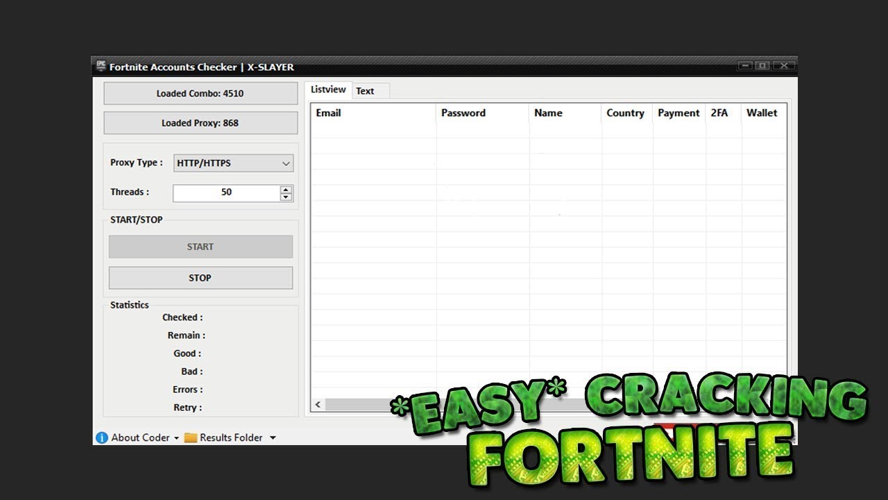 how-to-crack-fortnite-accounts-2019-youtube