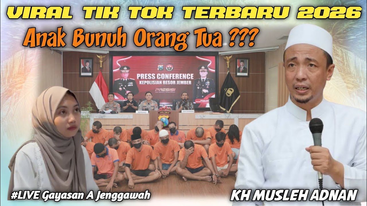 Ceramah Lucu & Viral Hari ini | KH. Musleh Adnan Terbaru 2026 / Live Gayasan A Jenggawah 