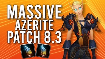 How To Get A Bunch Of AP At The Start Of Patch 8.3! - WoW: Battle For Azeroth 8.2
