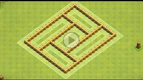 Clash Of Clans Town Hall 5 War/Trophy base  (CoC Th5 Base) + replays