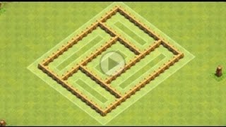 Clash Of Clans Town Hall 5 War/Trophy base  (CoC Th5 Base) + replays
