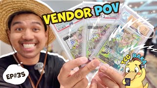 $130K or $0 coin flip 🎰 | Socal Card Con | One Piece TCG Vendor POV EP 35