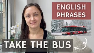 10 Phrases for Taking the Bus 🚌 || English Speaking Practice 💬 || Everyday English Lesson