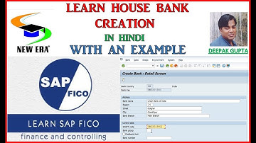 SAP House Bank Part 1 By Deepak Gupta