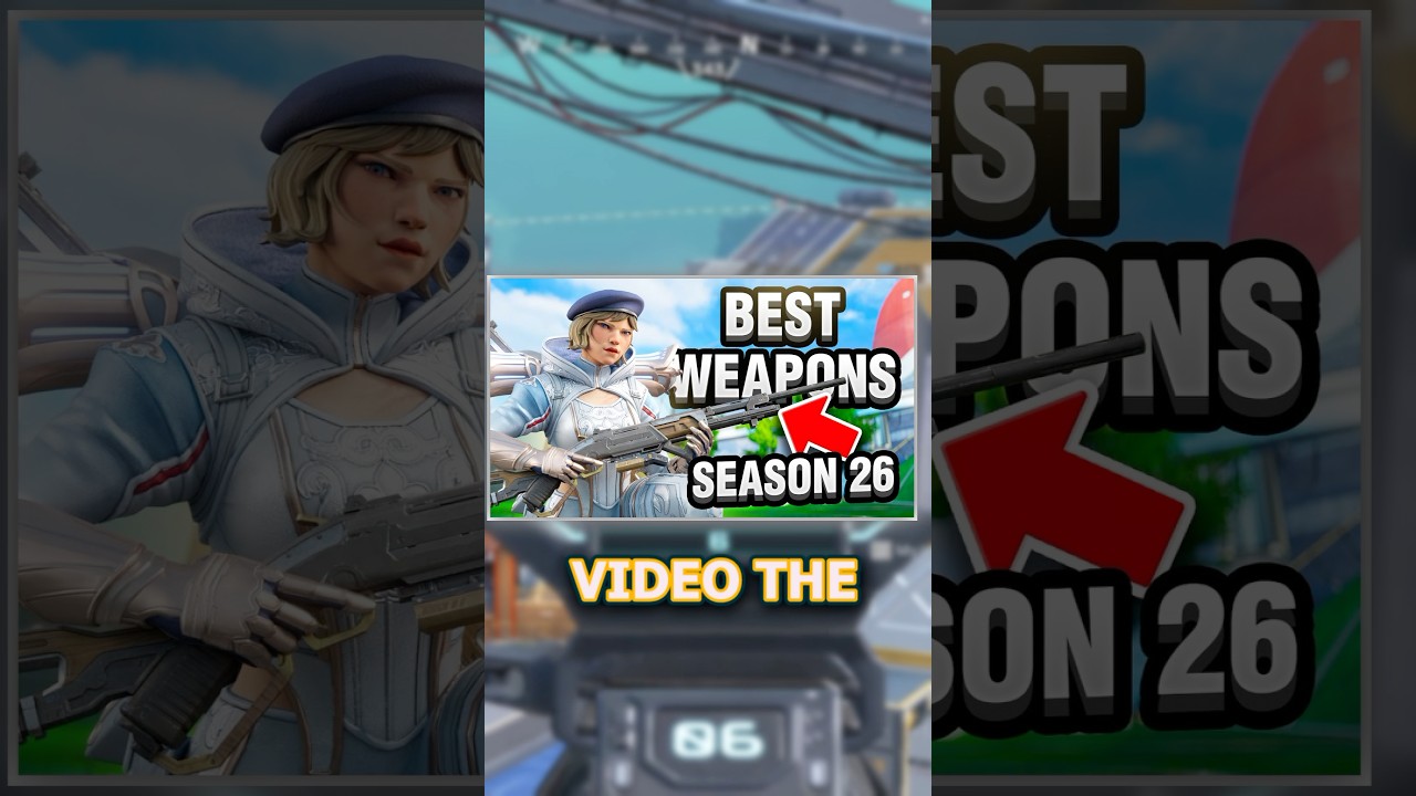 Best Gun In Apex Legends Ranked Season 26!