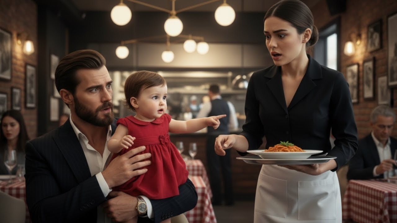 The Mafia Boss’s Daughter Said Her First Word — She Pointed at the Waitress and Called Her “Mama