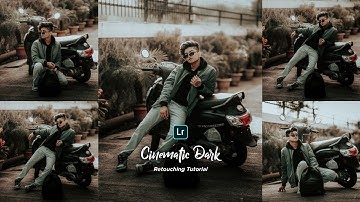 Lightroom Mobile Presets Cinematic DARK Photos Videos Color Grading Tutorial - Shan Creator