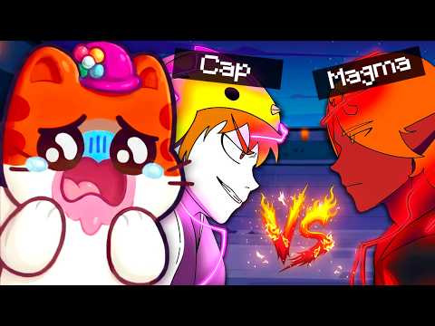 😱Capitan Gato reacts to the BEST MAGMA ANIMATION