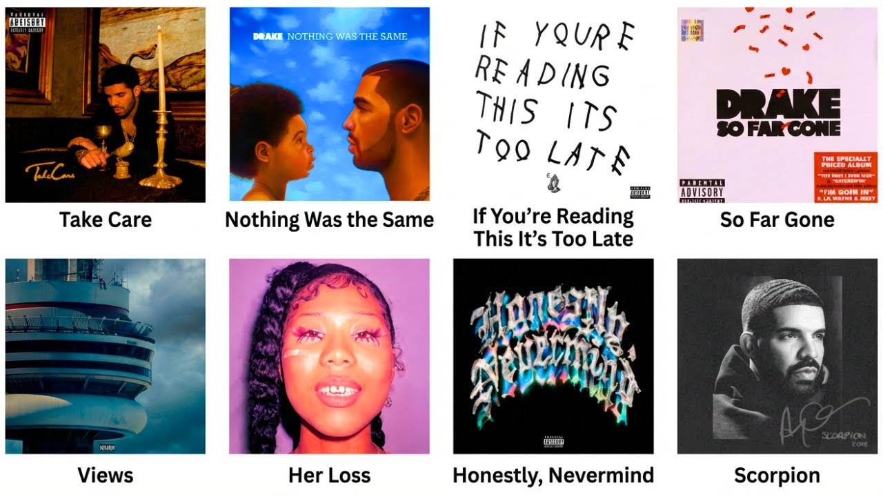 The Definitive Drake Album Ranking: Worst to Best - YouTube