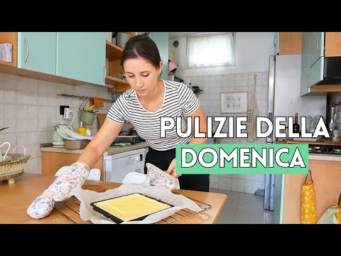 PULIZIE DELLA DOMENICA 🎂 Pulizie e pasticceria per il compleanno del mio compagno