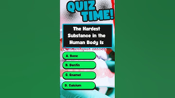 Science quiz 2025 | Test your knowledge #science quiz #science #teeth #enamel.
