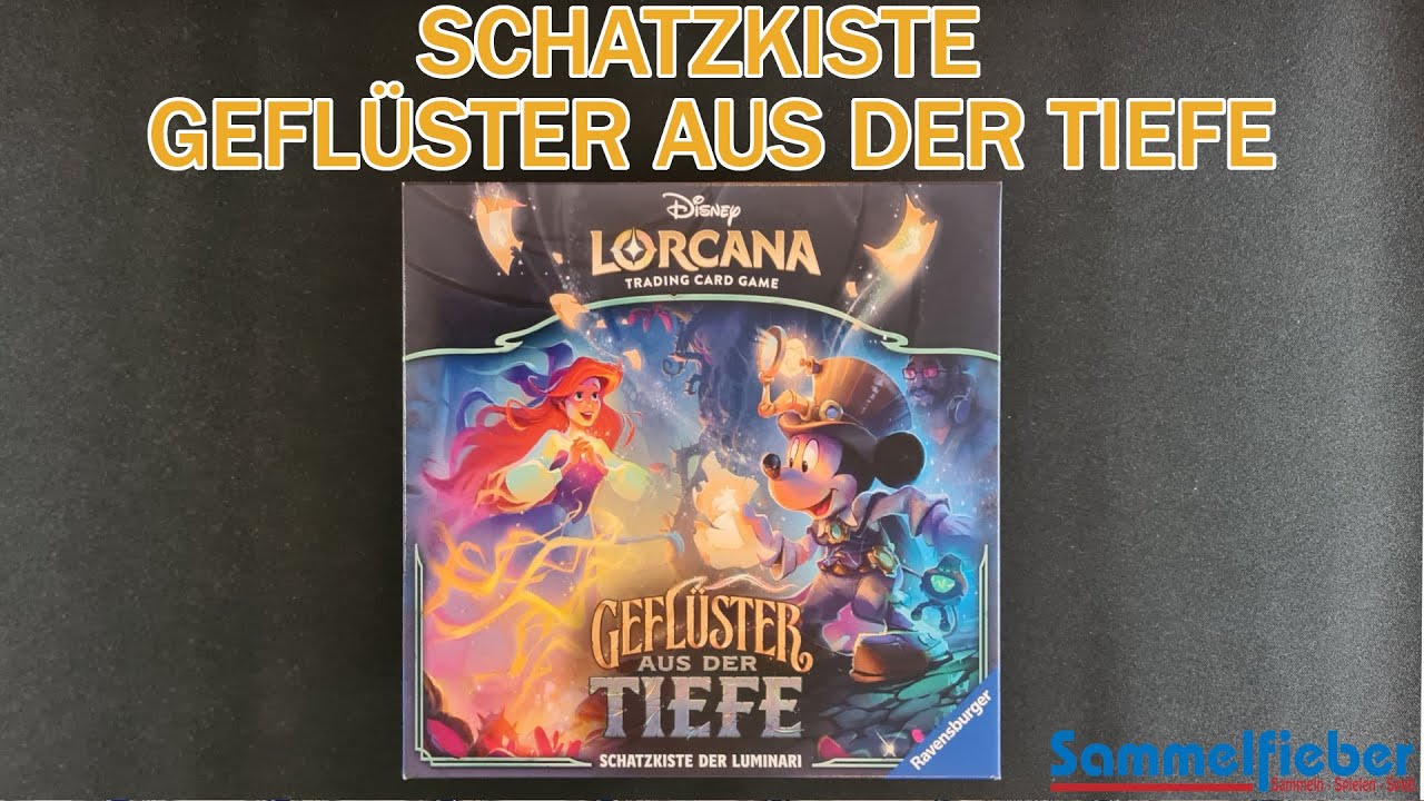 Schatzkiste Opening | Geflüster aus der Tiefe | Disney Lorcana [Deutsch]