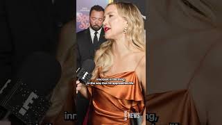 Kate Hudson shares what she discovered about co-star Hugh Jackman while filming "Song Sung Blue."