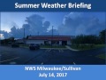 Severe Weather Potential for Southern WI - Saturday 7/15/17