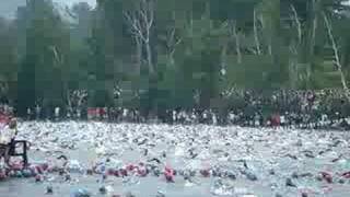 Ironman USA Lake Placid 2008 swim start