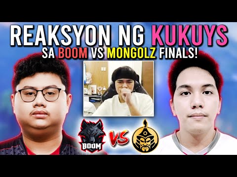 "REAKSYON NG KUKUYS SA BOOM vs MONGOLZ FINALS!"