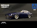 【湾岸ミッドナイト】楽プラで悪魔のZを作る 日産S30フェアレディZ FULL.Ver【プラモデル 車】