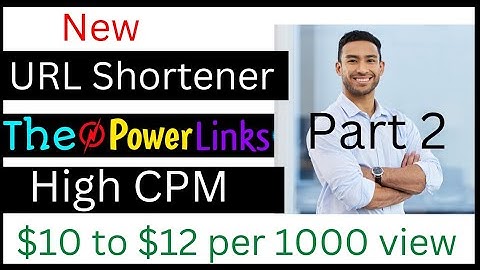 New URL Shortener The Power Links high CPM $10 to $12 | URL Shortener Paid $77/Day🤑 | Short Link.