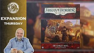 Ένα Campaign Που Διασχίζει Τον Κόσμο Arkham Horror The Card Game The Scarlet Keys Unboxing