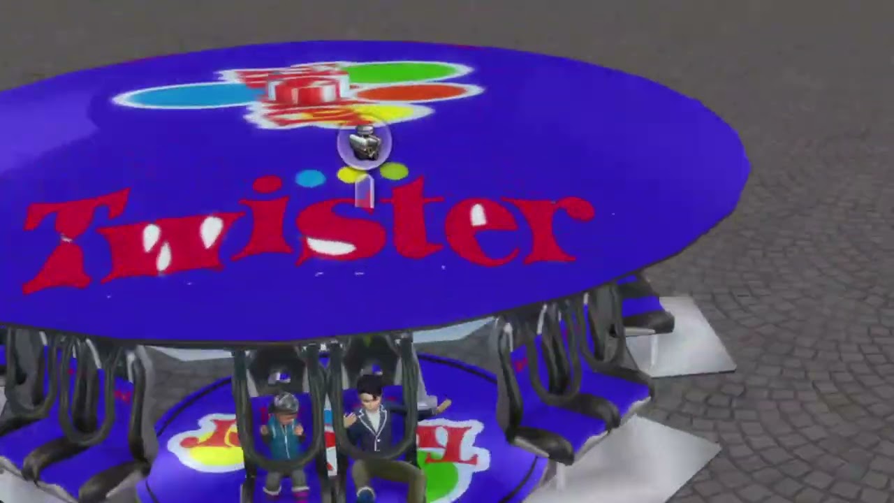 Mod thesims4 Carnival ride TWISTER functionl
