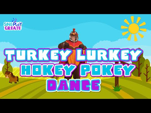 The Turkey Lurkey Dance 🦃 | Thanksgiving Hokey Pokey for Kids | Fun Action Song