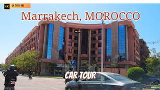 Marrakech, MOROCCO Car Tour - 4K (2026)
